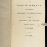 Anecdotes of Archery – Ely Hargrove – 1792 | Folding Robin Hood Chart