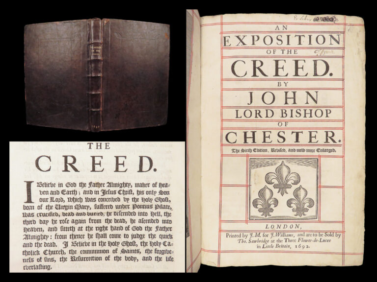 Image of An Exposition of the Creed – John Pearson – 1692 | Anglican Doctrine, Theology