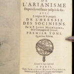 Histoire De L’Arianisme – Louis Maimbourg – 1682 | Rise and Fall of Arianism, 3v