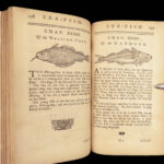 The Art of Angling – Richard Brookes – 1740 | First Edition, 133 Woodcuts