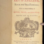 The Art of Angling – Richard Brookes – 1740 | First Edition, 133 Woodcuts