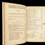The Art of Angling – Richard Brookes – 1740 | First Edition, 133 Woodcuts