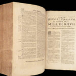 Milleloquium Veritatis – Saint Augustine – 1672 | Massive Folio, Augustine Reference