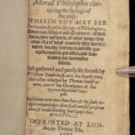 A Treatise of Morall Philosophie – William Baldwin – 1596 | Tudor-Era Moral Philosophy