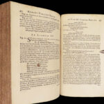 Consolation of Philosophy – Boethius – 1656 | Renatus Vallinus | Rare Paris Variant