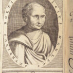 Consolation of Philosophy – Boethius – 1656 | Renatus Vallinus | Rare Paris Variant