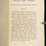 Brave New World – Aldous Huxley – 1932 | First Edition, Chatto & Windus