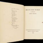 Brave New World – Aldous Huxley – 1932 | First Edition, Chatto & Windus