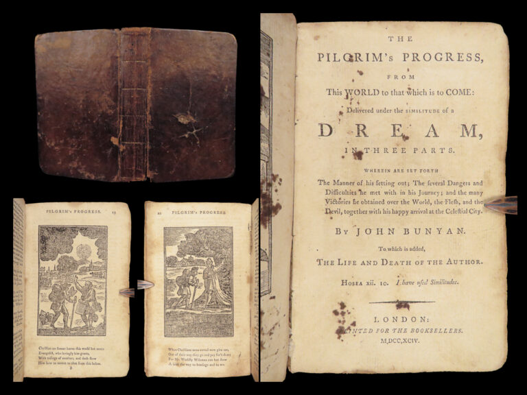 Image of The Pilgrim’s Progress – John Bunyan – 1794 | 23 Woodcuts, Life of Bunyan