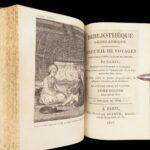 James Cook Voyages – Campe – 1816 | Bibliotheque Geographique, 6v Set
