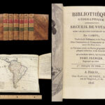 James Cook Voyages – Campe – 1816 | Bibliotheque Geographique, 6v Set