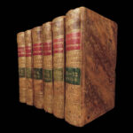 James Cook Voyages – Campe – 1816 | Bibliotheque Geographique, 6v Set