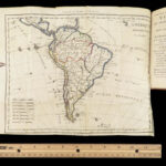 James Cook Voyages – Campe – 1816 | Bibliotheque Geographique, 6v Set