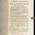 James Cook Voyages – Campe – 1816 | Bibliotheque Geographique, 6v Set