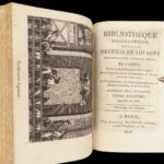 James Cook Voyages – Campe – 1816 | Bibliotheque Geographique, 6v Set