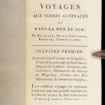 James Cook Voyages – Campe – 1816 | Bibliotheque Geographique, 6v Set