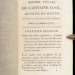 James Cook Voyages – Campe – 1816 | Bibliotheque Geographique, 6v Set