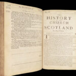 The History of the Church of Scotland – John Spottiswood – 1678 | Rare Folio