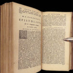 Epistolae ad Atticum – Cicero – 1632 | Familiar Letters, Atticus & Brutus