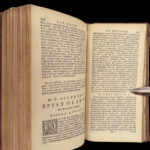 Epistolae ad Atticum – Cicero – 1632 | Familiar Letters, Atticus & Brutus