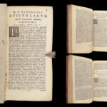 Epistolae ad Atticum – Cicero – 1632 | Familiar Letters, Atticus & Brutus