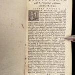 Epistolae ad Atticum – Cicero – 1632 | Familiar Letters, Atticus & Brutus