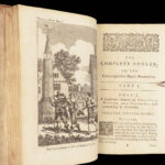 The Complete Angler – Walton & Cotton – 1775 | Illustrated Fish and Fishermen