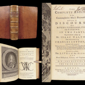 The Complete Angler – Walton & Cotton – 1775 | Illustrated Fish and Fishermen