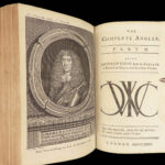 The Complete Angler – Walton & Cotton – 1775 | Illustrated Fish and Fishermen