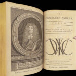The Complete Angler – Walton & Cotton – 1784 | Illustrated Fish and Fishermen