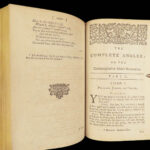 The Complete Angler – Walton & Cotton – 1784 | Illustrated Fish and Fishermen