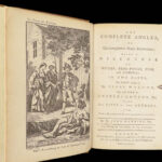 The Complete Angler – Walton & Cotton – 1784 | Illustrated Fish and Fishermen