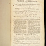 The Country Housewife’s Family Companion – William Ellis – 1750 | Rural Cooking & Bread Baking