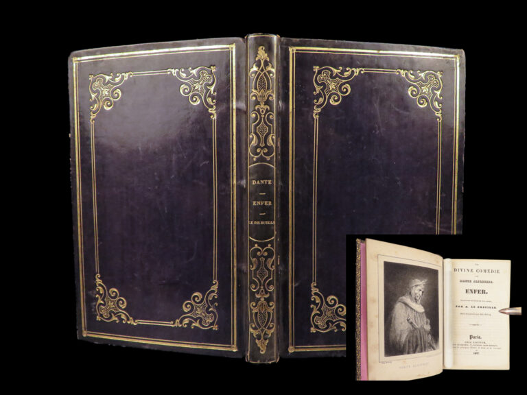 Image of La Divine Comédie, Enfer – Dante Alighieri – 1837 | French ed Dreuille