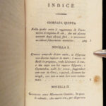 Il Decamerone – Giovanni Boccaccio – 1815 | 2 volumes, Fine Binding