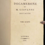 Il Decamerone – Giovanni Boccaccio – 1815 | 2 volumes, Fine Binding