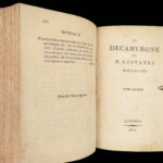 Il Decamerone – Giovanni Boccaccio – 1815 | 2 volumes, Fine Binding