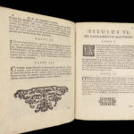 Decreta Synodi Dioecesanae – Catholic Church – 1699 | Florentine Council Decrees in Vellum
