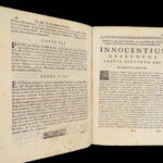 Decreta Synodi Dioecesanae – Catholic Church – 1699 | Florentine Council Decrees in Vellum