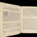 Decreta Synodi Dioecesanae – Catholic Church – 1699 | Florentine Council Decrees in Vellum
