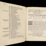 Decreta Synodi Dioecesanae – Catholic Church – 1699 | Florentine Council Decrees in Vellum