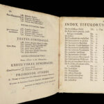 Decreta Synodi Dioecesanae – Catholic Church – 1699 | Florentine Council Decrees in Vellum