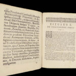Decreta Synodi Dioecesanae – Catholic Church – 1699 | Florentine Council Decrees in Vellum