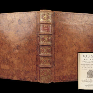 Rituel du Diocèse du Mans – Catholic Church – 1775 | First Edition Latin Rituals