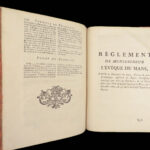 Rituel du Diocèse du Mans – Catholic Church – 1775 | First Edition Latin Rituals