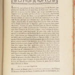 Rituel du Diocèse du Mans – Catholic Church – 1775 | First Edition Latin Rituals