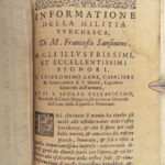 Discorso – Du Choul – 1582 | Roman Military & Baths, Turks | Illustrated