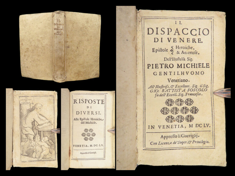 Image of Il Dispaccio Di Venere – Pietro Michiele – 1655 | 19 Engravings | Mythology Heroes
