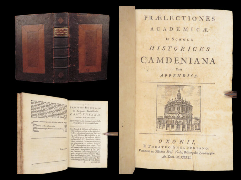 Image of Praelectiones Academicae – Henry Dodwell – 1692 | First Edition, Ancient Rome Lectures