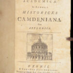 Praelectiones Academicae – Henry Dodwell – 1692 | First Edition, Ancient Rome Lectures